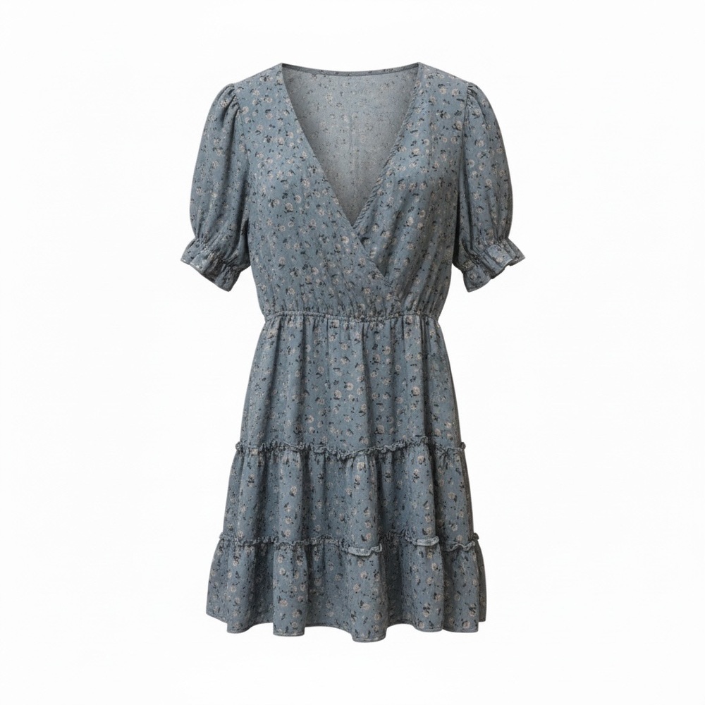 Inspired Hearts floral mini dress, medium